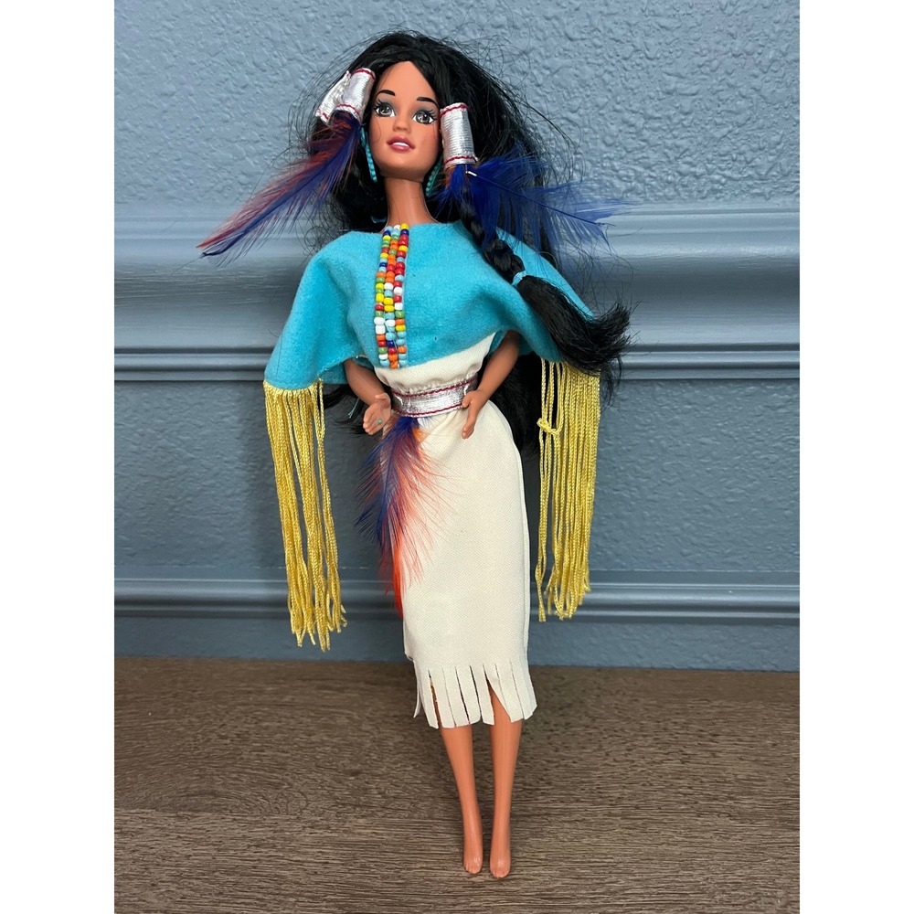 Native American Indian Barbie Doll Traditional Outfit Collectible